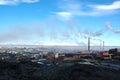 Ecology catastrophe in Norilsk, Russia